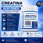 Creatina Monohidratada Premium® 300 g 99,9% Pureza • 200 Mesh • Testeada por HPLC