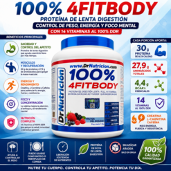 4FitBody Premium® – Control de Peso, Energía y Foco Mental con 14 Vitaminas al 100% DDR