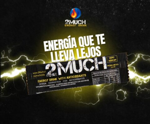 80 unid. Pre-entreno, 4 electrolitos y antioxidante. Sin azucar y 180mg de cafeína 2Much